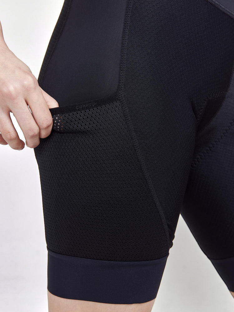 WOMEN'S ADV GRAVEL BIKE SHORTS - Black Craft Sportswear NA