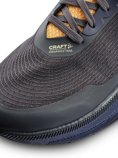 Men's Endurance Trail Running Shoe - Asphalt/DK Navy Footwear Craft Sportswear NA