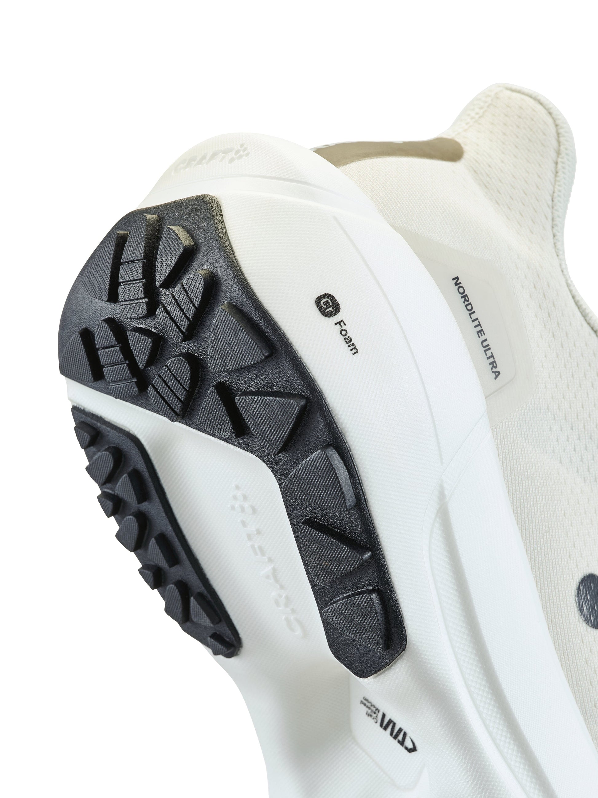 MEN'S NORDLITE ULTRA RUNNING SHOE - ASH WHITE/BLACK Craft Sportswear NA