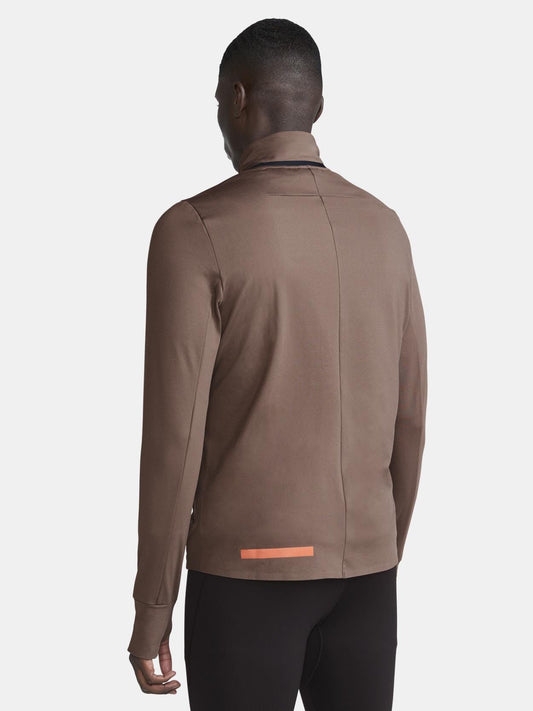 Men's ADV SubZ Running Jacket 3.0 - DK CLAY Craft Sportswear NA