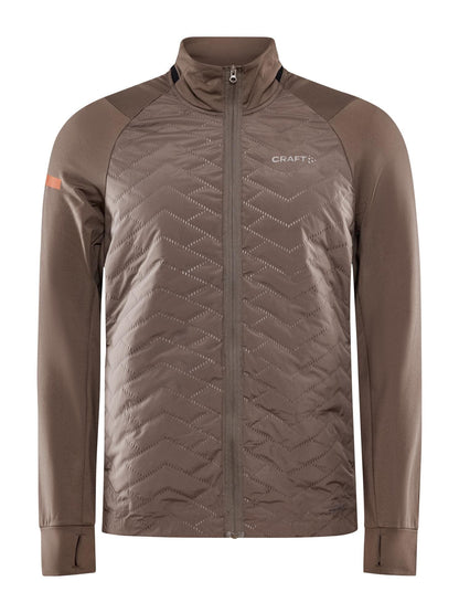 Men's ADV SubZ Running Jacket 3.0 - DK CLAY Craft Sportswear NA