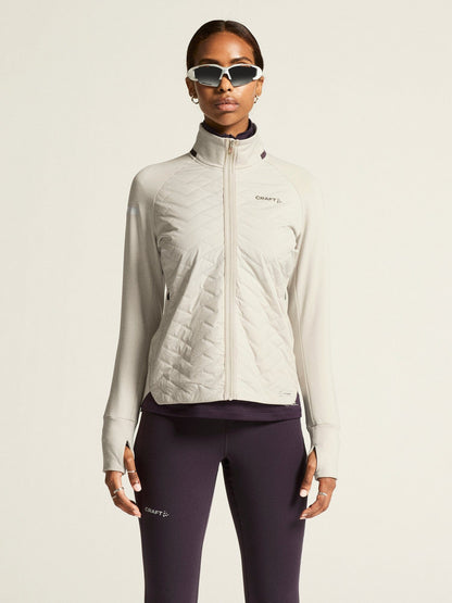 WOMENS ADV SUBZ RUNNING JACKET 3 - PLASTER Craft Sportswear NA
