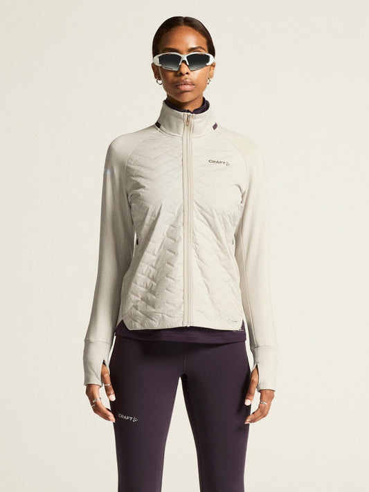 WOMENS ADV SUBZ RUNNING JACKET 3 - PLASTER Craft Sportswear NA