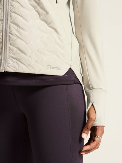 WOMENS ADV SUBZ RUNNING JACKET 3 - PLASTER Craft Sportswear NA