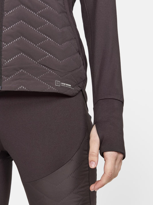 WOMENS ADV SUBZ RUNNING JACKET 3 - BARK Craft Sportswear NA