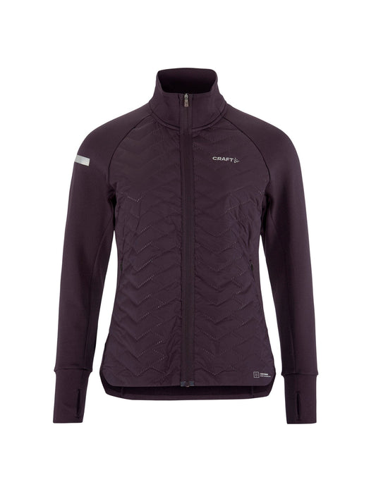 WOMENS ADV SUBZ RUNNING JACKET 3 - DK PLUM Craft Sportswear NA