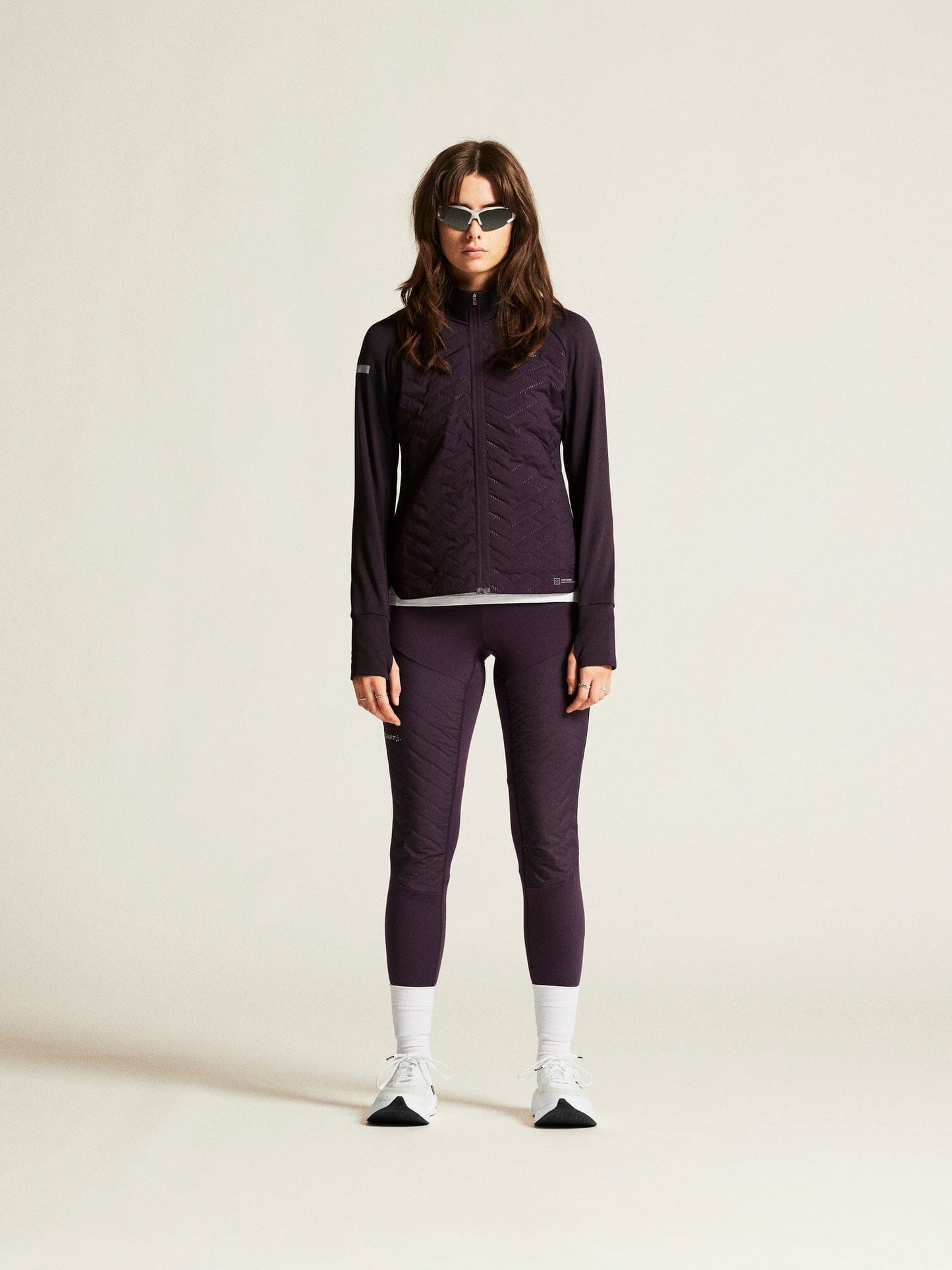 WOMENS ADV SUBZ RUNNING JACKET 3 - DK PLUM Craft Sportswear NA