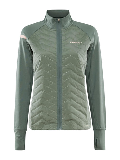 WOMENS ADV SUBZ RUNNING JACKET 3 - THYME Craft Sportswear NA