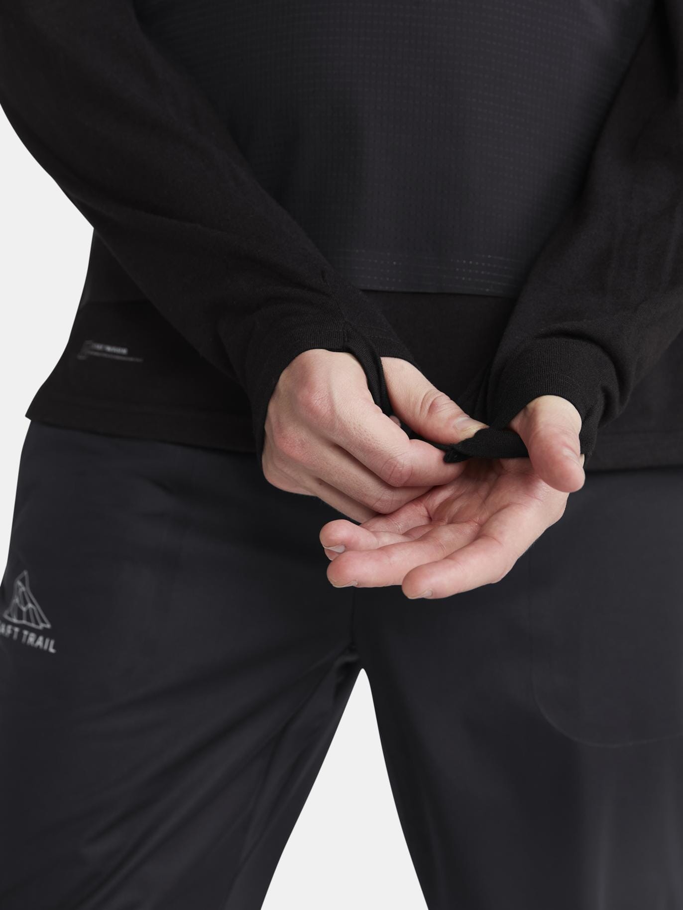 Men's ADV Trail Wool Wind Long-Sleeve Tee Craft Sportswear NA