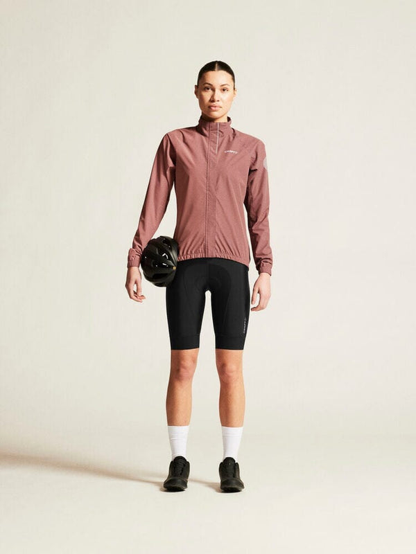 Women's Core Endur Hydro Cycling Jacket 2 - ROSE BROWN