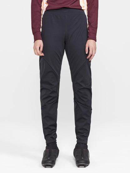 WOMENS CORE XC SKI TRAINING FZ PANTS - Black Craft Sportswear NA