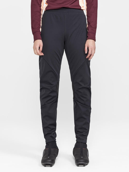 WOMENS CORE XC SKI TRAINING FZ PANTS - Black Craft Sportswear NA