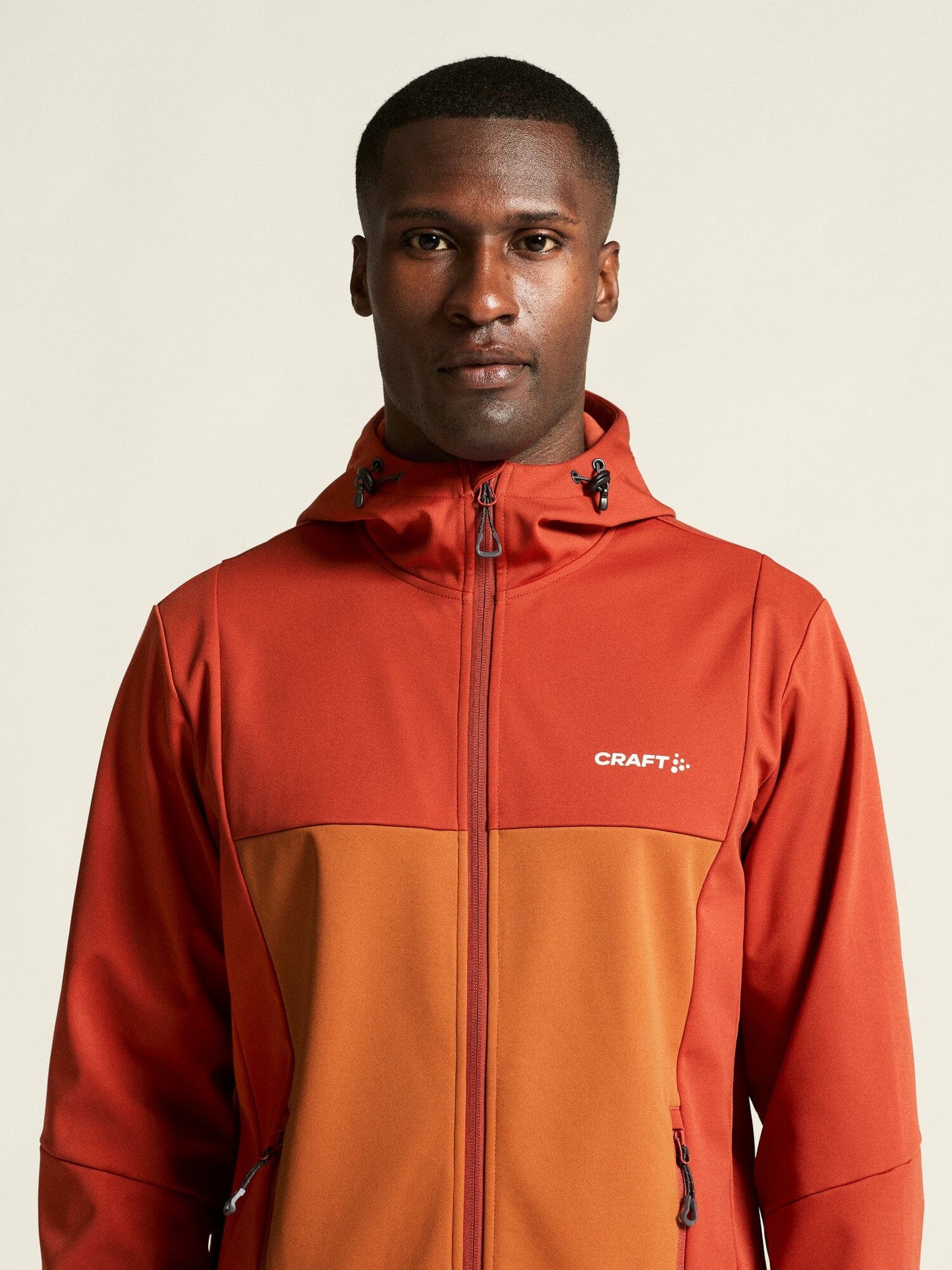 Men's Core Backcountry Hood Jacket - Ochre/Buff Craft Sportswear NA