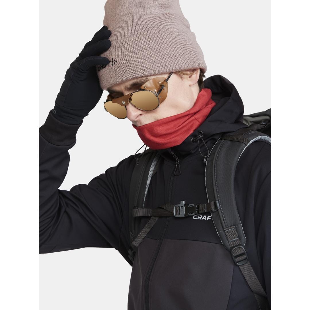 MEN'S CORE BACKCOUNTRY HOOD JACKET - BLACK-SLATE Craft Sportswear NA