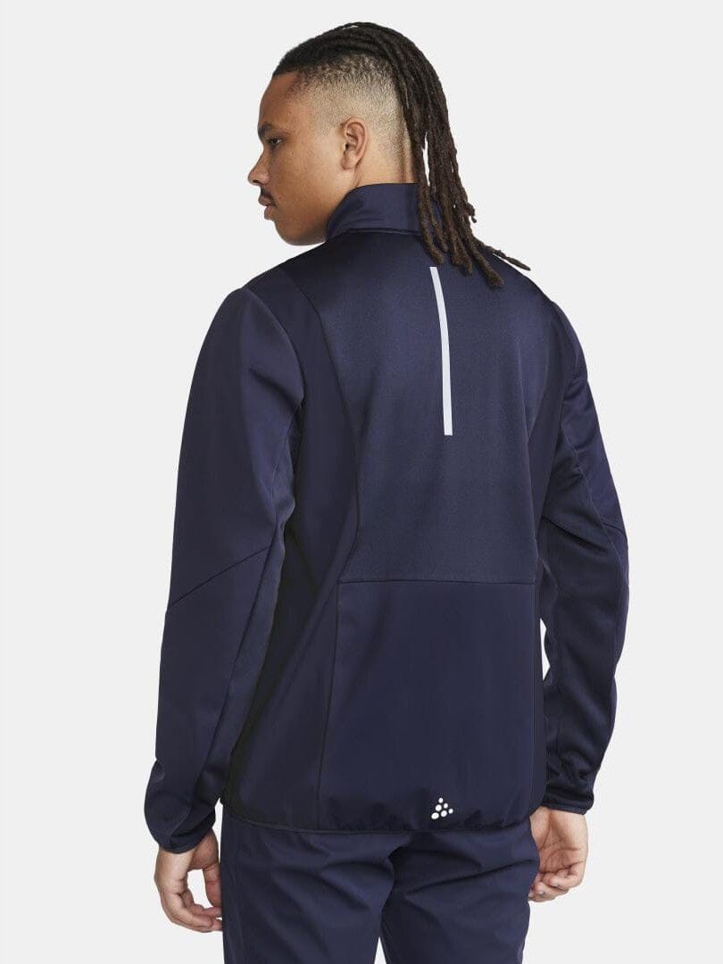MENS CORE XC SKI TRAINING JACKET - BLAZE-TOFU Craft Sportswear NA