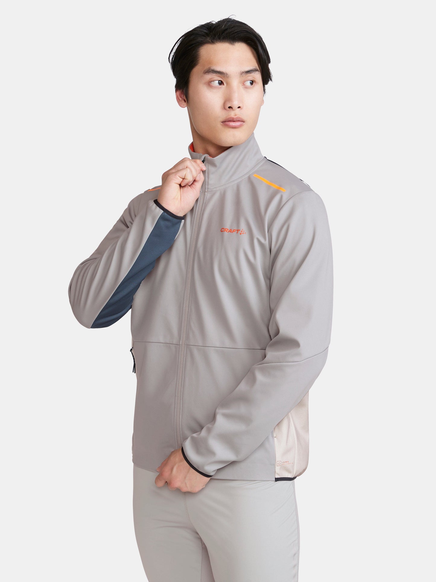 MENS CORE XC SKI TRAINING JACKET - GHOST-TOFU Craft Sportswear NA