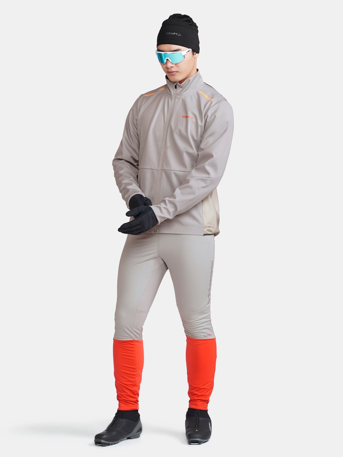 MENS CORE XC SKI TRAINING JACKET - GHOST-TOFU Craft Sportswear NA