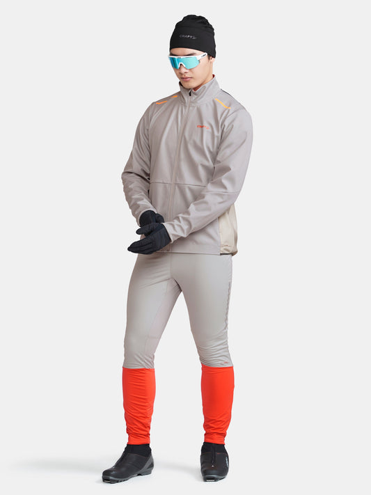 MENS CORE XC SKI TRAINING JACKET - GHOST-TOFU Craft Sportswear NA
