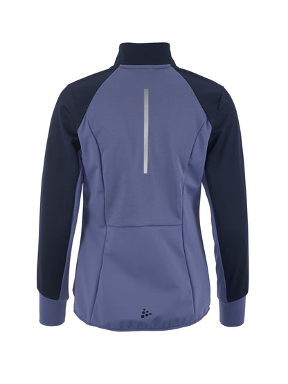 Women's Core XC Ski Training Jacket - Aerinite/Blaze Craft Sportswear NA