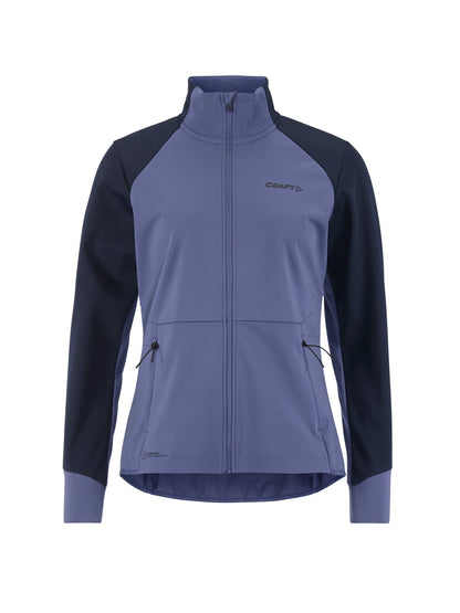 Women's Core XC Ski Training Jacket - Aerinite/Blaze Craft Sportswear NA