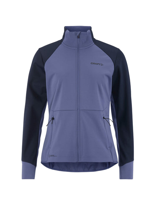 Women's Core XC Ski Training Jacket - Aerinite/Blaze Craft Sportswear NA