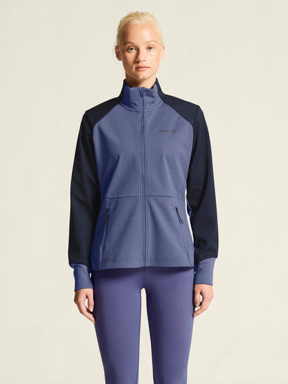 Women's Core XC Ski Training Jacket - Aerinite/Blaze Craft Sportswear NA