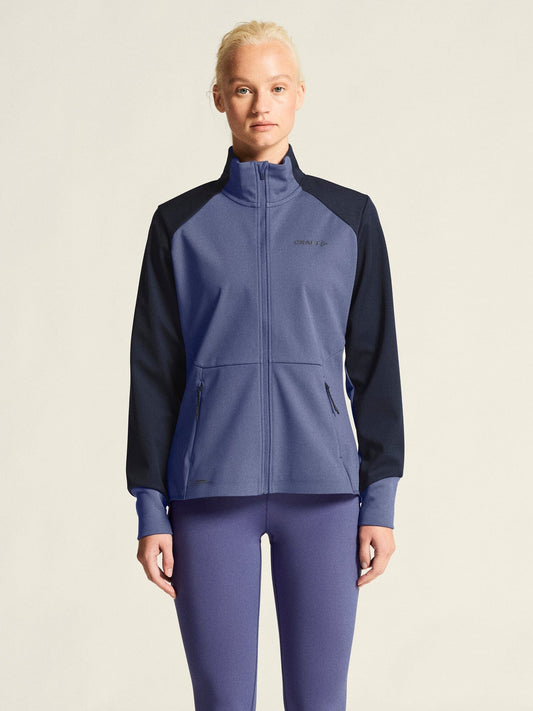 Women's Core XC Ski Training Jacket - Aerinite/Blaze Craft Sportswear NA