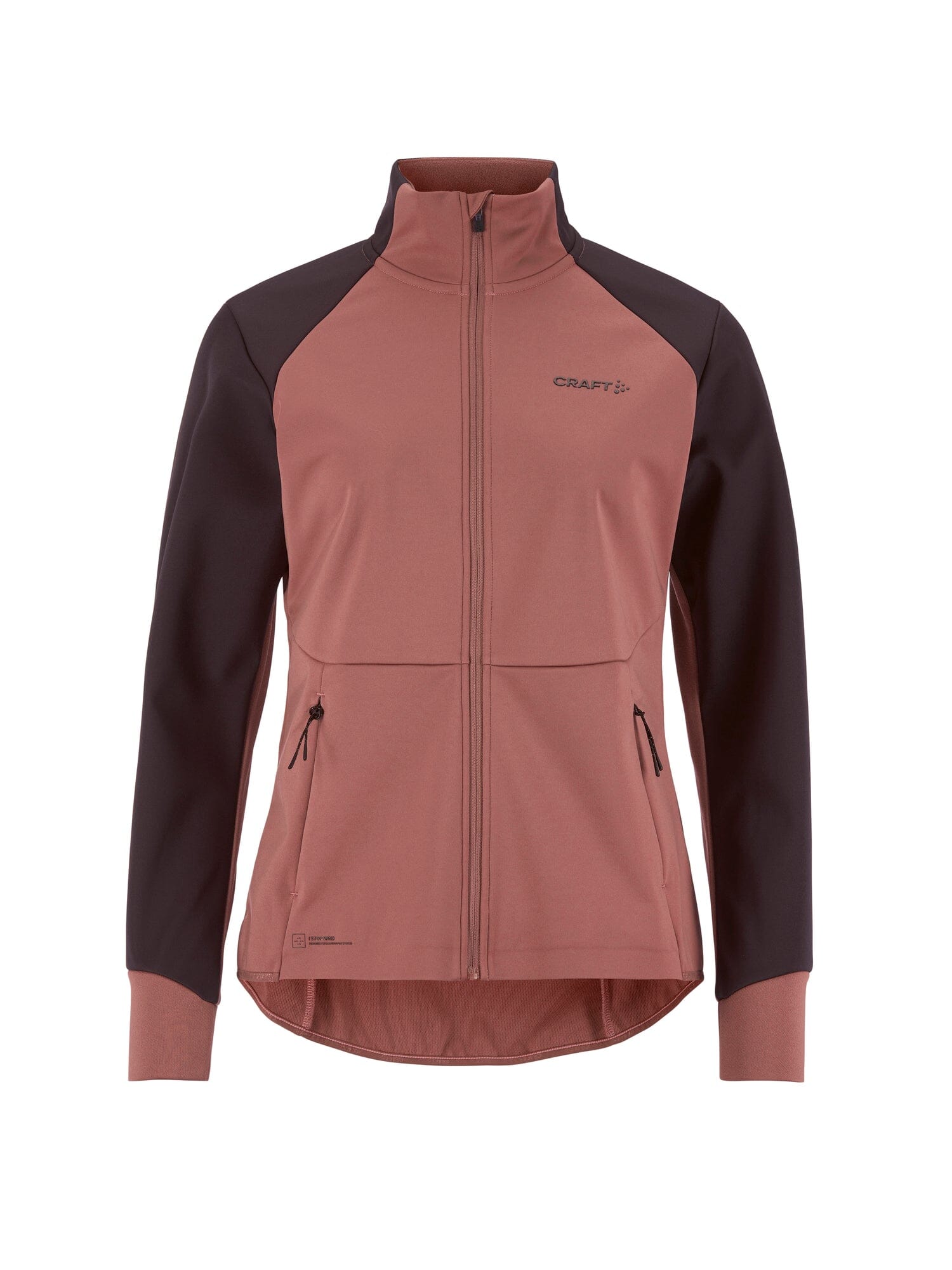 Women's Core XC Ski Training Jacket - Rose Brown/DK Plum Craft Sportswear NA