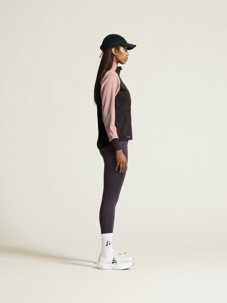 WOMENS CORE XC SKI TRAINING JACKET - DK PLUM/CHARM Craft Sportswear NA