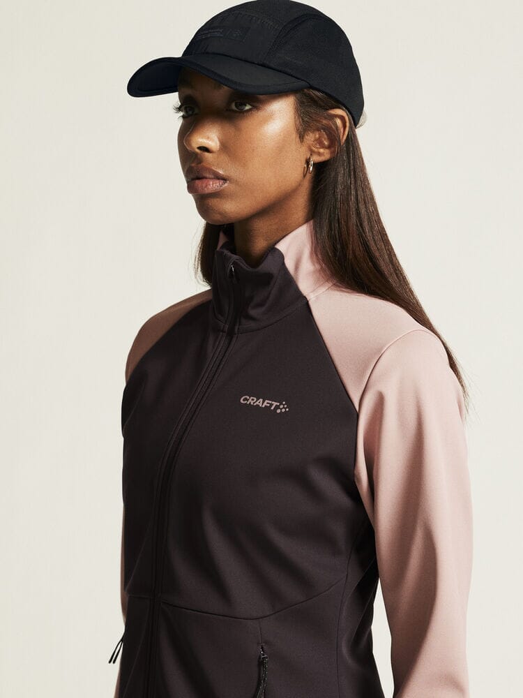 WOMENS CORE XC SKI TRAINING JACKET - DK PLUM/CHARM Craft Sportswear NA