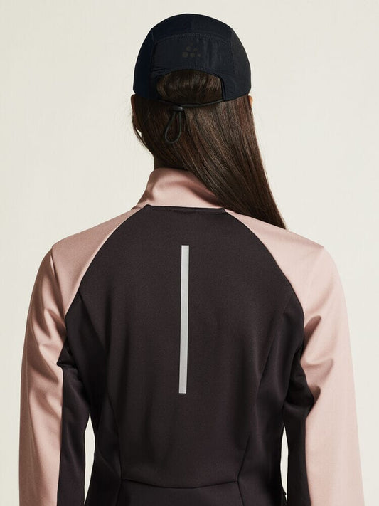 WOMENS CORE XC SKI TRAINING JACKET - DK PLUM/CHARM Craft Sportswear NA