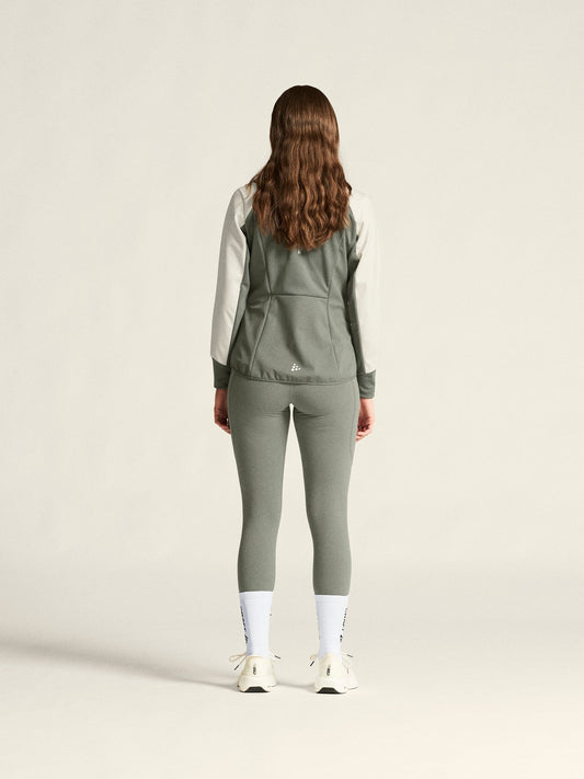 Women's Core XC Ski Training Jacket - Leaf/Tofu Craft Sportswear NA