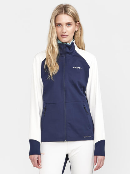 WOMENS CORE XC SKI TRAINING JACKET - TOFU-BLAZE Craft Sportswear NA