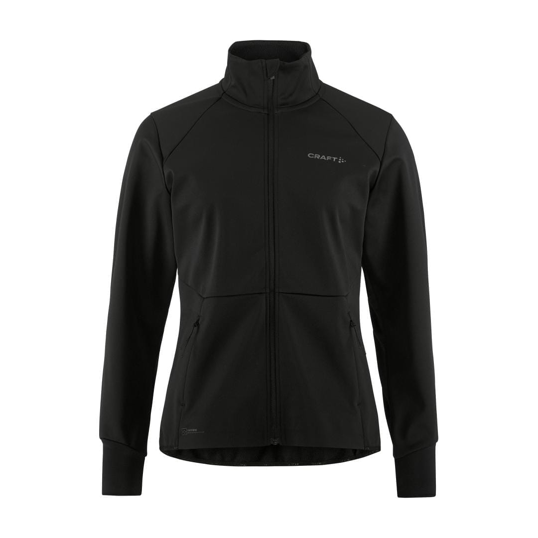 WOMENS CORE XC SKI TRAINING JACKET - Black Craft Sportswear NA