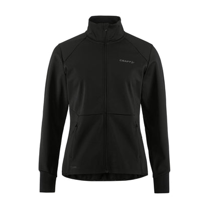 WOMENS CORE XC SKI TRAINING JACKET - Black Craft Sportswear NA