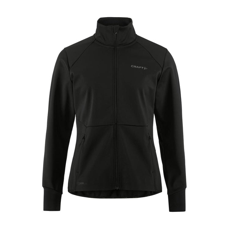 WOMENS CORE XC SKI TRAINING JACKET - Black Craft Sportswear NA