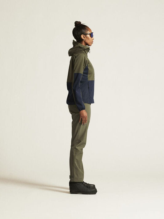 Women's Core Backcountry Hood Jacket - Rift/Blaze Craft Sportswear NA