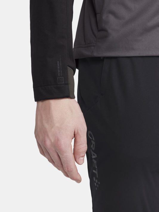 Mens ADV Xc Ski Training Jacket 2 - Black/Granite Craft Sportswear NA