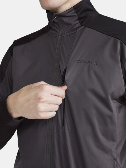 Mens ADV Xc Ski Training Jacket 2 - Black/Granite Craft Sportswear NA