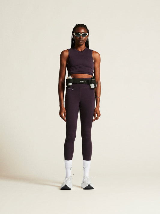 WOMEN'S ADV ESSENCE HIGH WAIST WARM TIGHTS Women's Pants and Tights Craft Sportswear NA