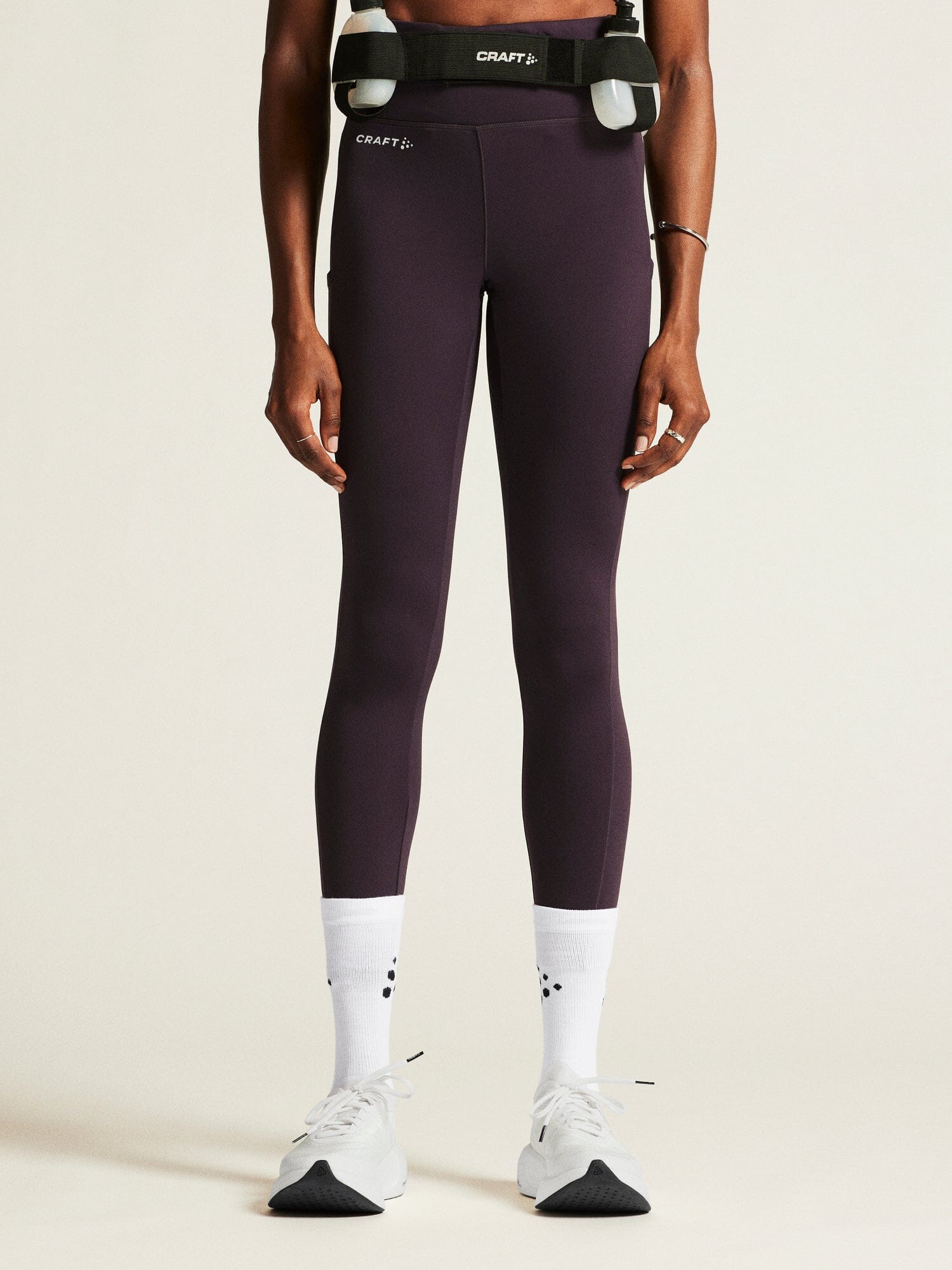 WOMEN'S ADV ESSENCE HIGH WAIST WARM TIGHTS - DK PLUM – Craft