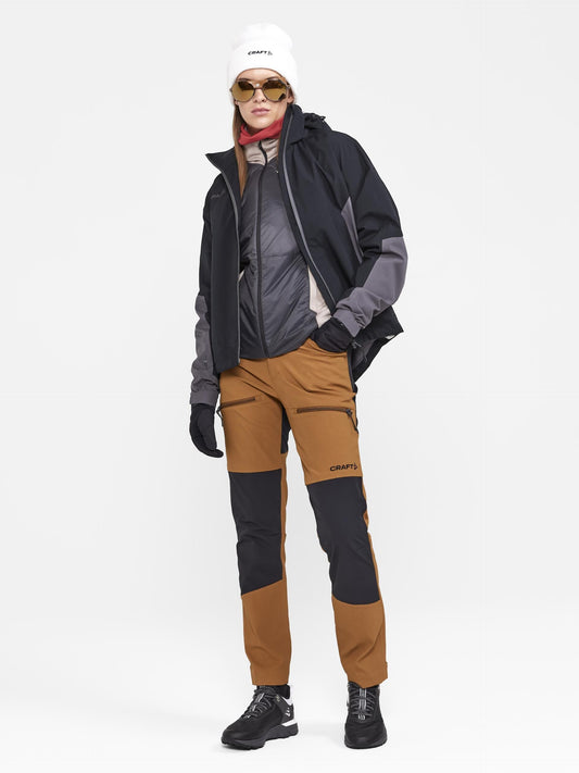 Womens ADV Hybrid Midlayer - CLAY-BLACK Craft Sportswear NA