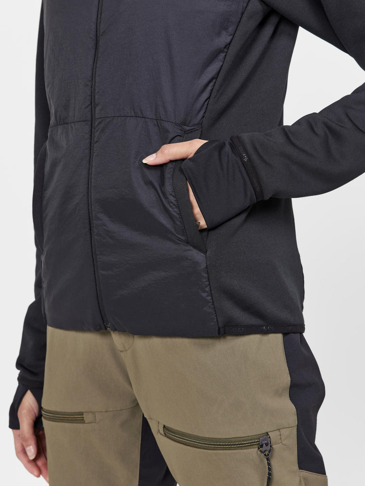 Womens ADV Hybrid Midlayer - Black Craft Sportswear NA