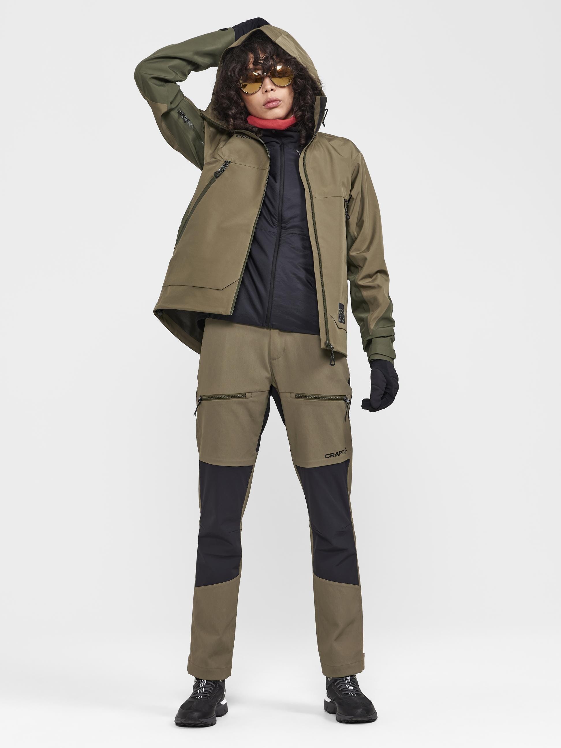 Womens ADV Hybrid Midlayer - Black Craft Sportswear NA