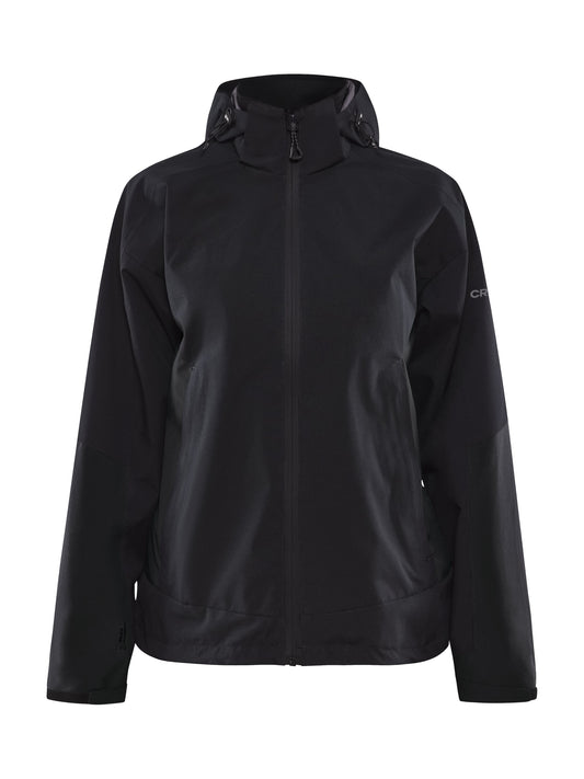WOMEN'S CORE EXPLORE SHELL JACKET - Black Craft Sportswear NA