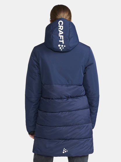 Women's Core Evolve Isolate Parka - Navy Women's Midlayers and Hoodies Craft Sportswear NA