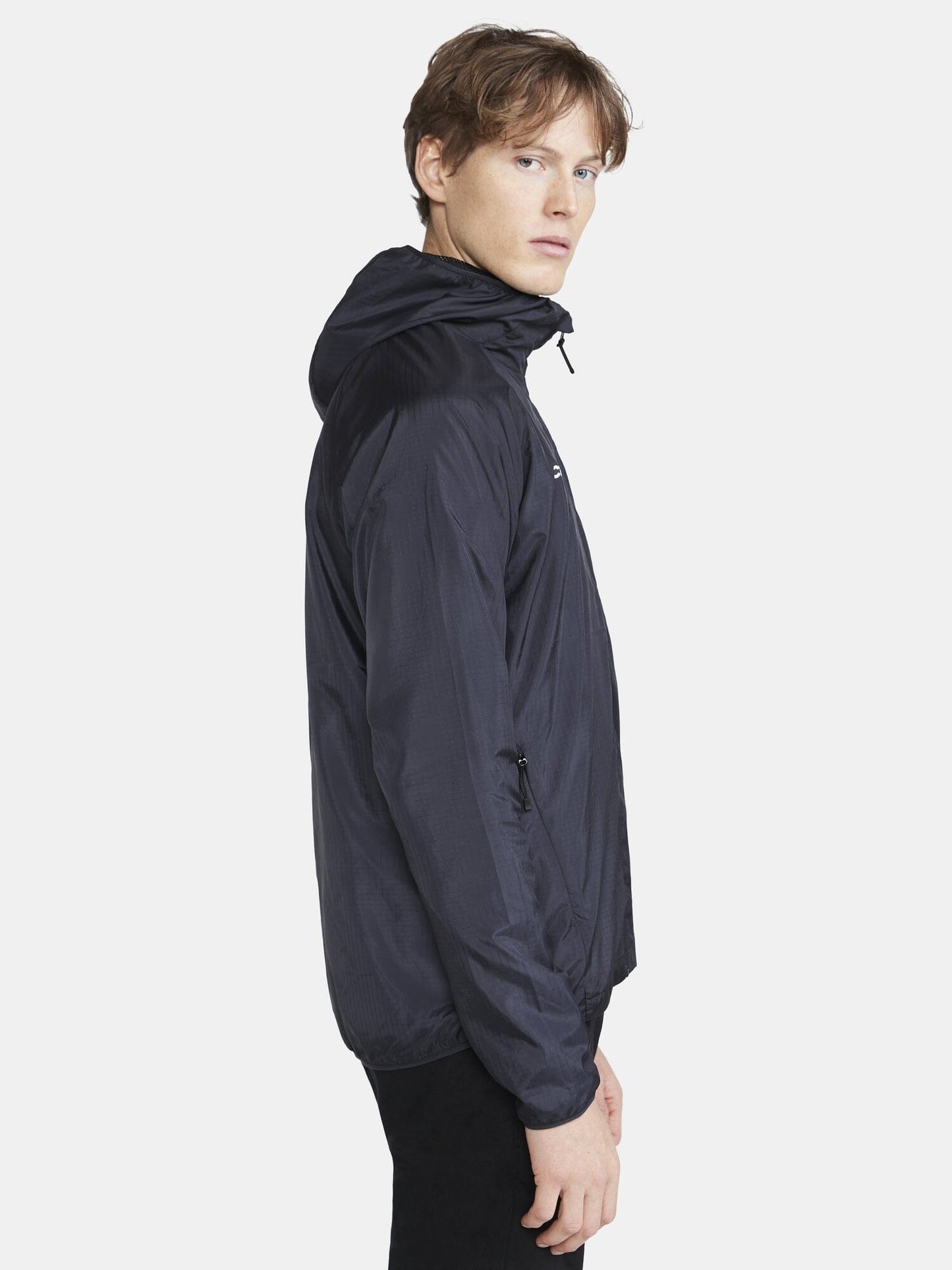 Men's Squad Wind Jacket - Navy Men's Jackets and Vests Craft Sportswear NA
