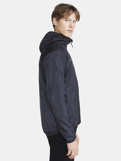 Men's Squad Wind Jacket - Navy Men's Jackets and Vests Craft Sportswear NA