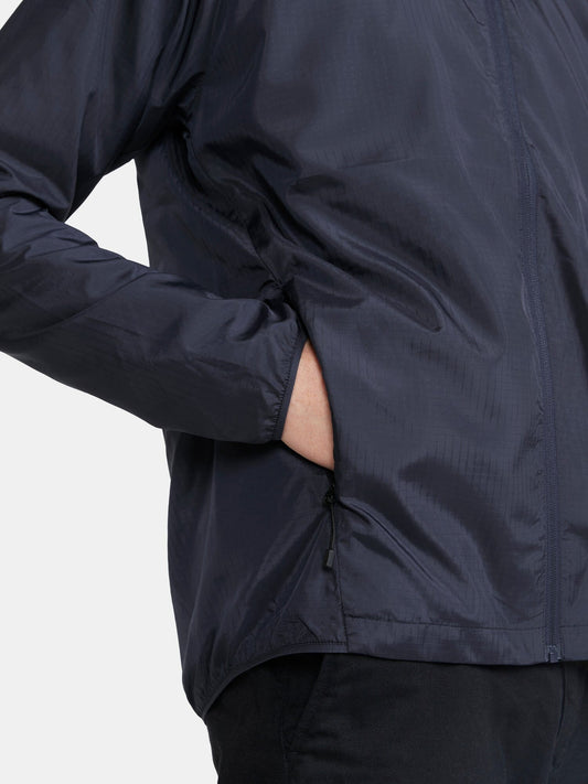 Men's Squad Wind Jacket - Navy Men's Jackets and Vests Craft Sportswear NA