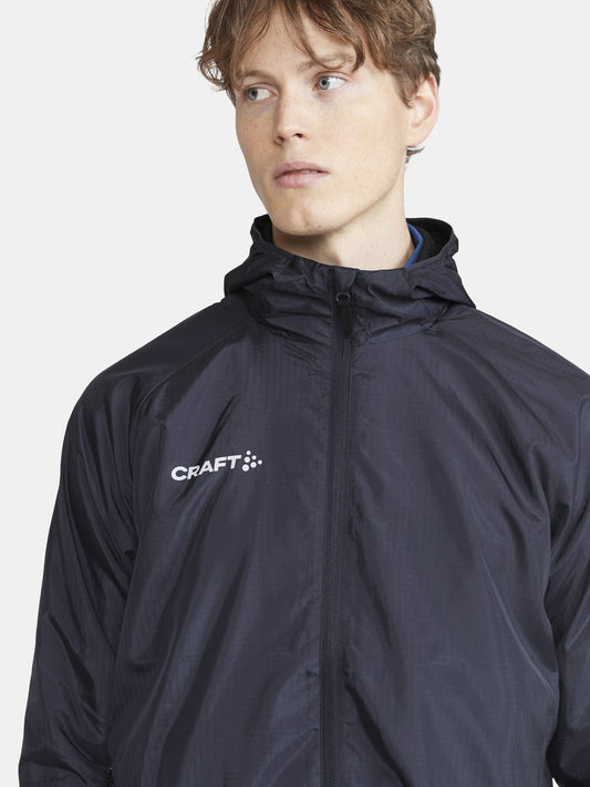 Men's Squad Wind Jacket - Navy Men's Jackets and Vests Craft Sportswear NA